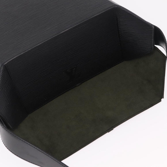 LOUIS VUITTON Epi Sax Shoulder Bag Black M80161 LV Auth ep16280
