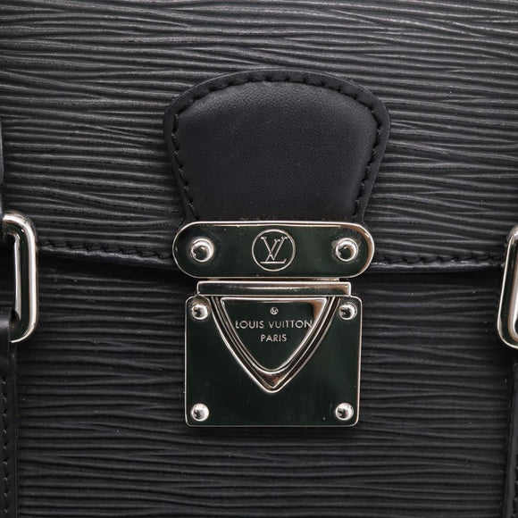 LOUIS VUITTON Epi Segur PM Hand Bag Black M58822 LV Auth ep16281V