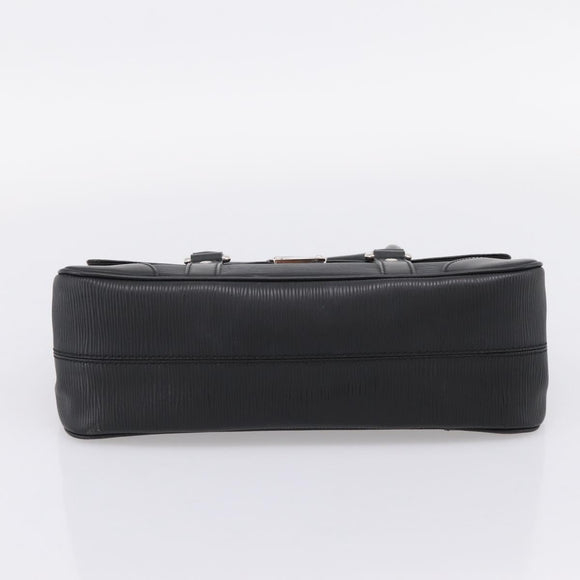 LOUIS VUITTON Epi Segur PM Hand Bag Black M58822 LV Auth ep16281V