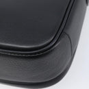 Burberrys Shoulder Bag Leather Black Gold Auth ep16288A-14