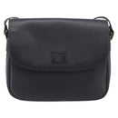 Burberrys Shoulder Bag Leather Black Gold Auth ep16288A-2
