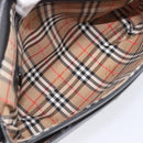 Burberrys Shoulder Bag Leather Black Gold Auth ep16288A-20