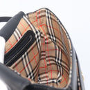 Burberrys Shoulder Bag Leather Black Gold Auth ep16288A-21