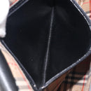 Burberrys Shoulder Bag Leather Black Gold Auth ep16288A-24