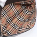 Burberrys Shoulder Bag Leather Black Gold Auth ep16288A-25