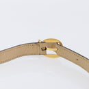 GUCCI Bamboo Shoulder Bag Leather Beige Gold 001 113 1529 Auth ep16289-11