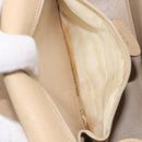 GUCCI Bamboo Shoulder Bag Leather Beige Gold 001 113 1529 Auth ep16289-29