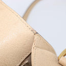 GUCCI Bamboo Shoulder Bag Leather Beige Gold 001 113 1529 Auth ep16289-30