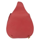 GUCCI Horsebit Shoulder Bag Suede Red Gold 003 2113 0034 Auth ep16294A-3