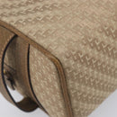 GUCCI Pouch Canvas Beige Gold Auth ep16295-11