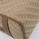 GUCCI Pouch Canvas Beige Gold Auth ep16295-13