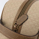 GUCCI Pouch Canvas Beige Gold Auth ep16295-16