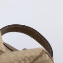 GUCCI Pouch Canvas Beige Gold Auth ep16295-8