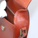 LOUIS VUITTON Epi Saint Cloud PM Shoulder Bag Brown M52213 LV Auth ep16296-18
