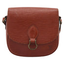 LOUIS VUITTON Epi Saint Cloud PM Shoulder Bag Brown M52213 LV Auth ep16296-2