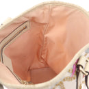GUCCI Tote Bag Satin White Gold 153361 Auth ep16297-25