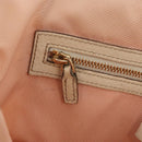 GUCCI Tote Bag Satin White Gold 153361 Auth ep16297-27