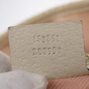 GUCCI Tote Bag Satin White Gold 153361 Auth ep16297-29