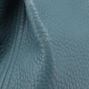 PRADA Tote Bag Leather Light Blue Gold Auth ep16303-5
