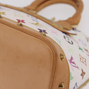 LOUIS VUITTON Monogram Multicolor Alma Hand Bag White M92647 LV Auth ep16304V-16