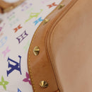 LOUIS VUITTON Monogram Multicolor Alma Hand Bag White M92647 LV Auth ep16304V-17