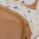 LOUIS VUITTON Monogram Multicolor Alma Hand Bag White M92647 LV Auth ep16304V-18