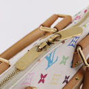 LOUIS VUITTON Monogram Multicolor Alma Hand Bag White M92647 LV Auth ep16304V-20