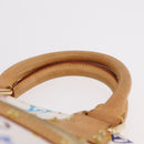 LOUIS VUITTON Monogram Multicolor Alma Hand Bag White M92647 LV Auth ep16304V-14