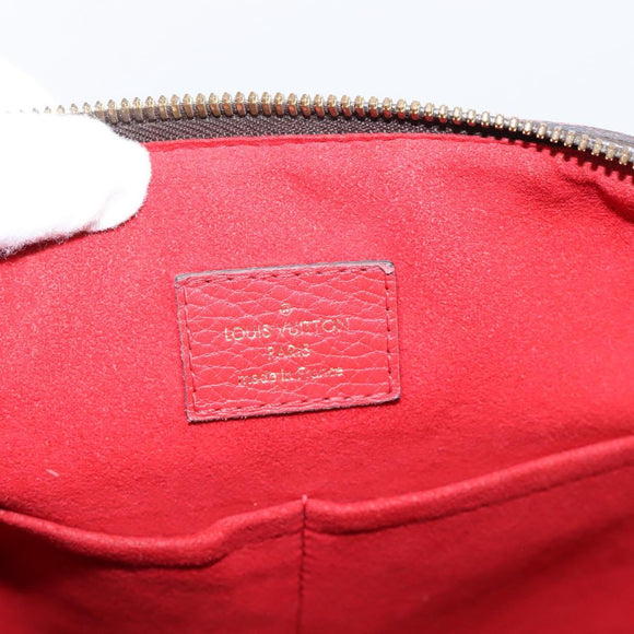 LOUIS VUITTON Monogram Retiro PM Hand Bag 2way Red M50057 LV Auth ep16305A