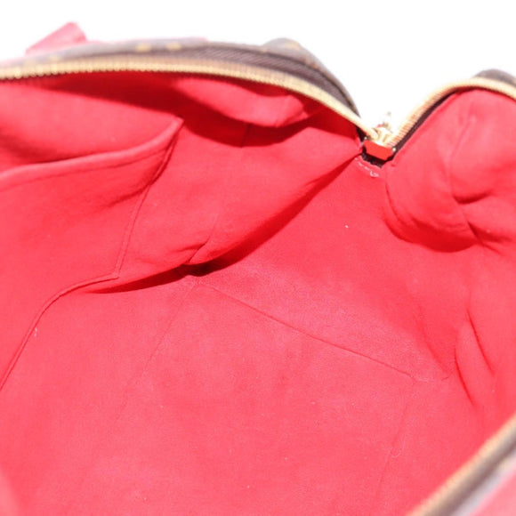 LOUIS VUITTON Monogram Retiro PM Hand Bag 2way Red M50057 LV Auth ep16305A