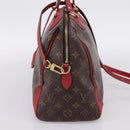 LOUIS VUITTON Monogram Retiro PM Hand Bag 2way Red M50057 LV Auth ep16305A-4