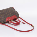 LOUIS VUITTON Monogram Retiro PM Hand Bag 2way Red M50057 LV Auth ep16305A-8