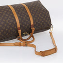 LOUIS VUITTON Monogram Keepall Bandouliere 55 Boston Bag M41414 LV Auth ep16307A-10