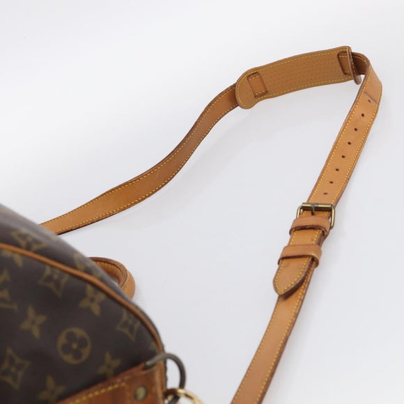 LOUIS VUITTON Monogram Keepall Bandouliere 55 Boston Bag M41414 LV Auth ep16307A