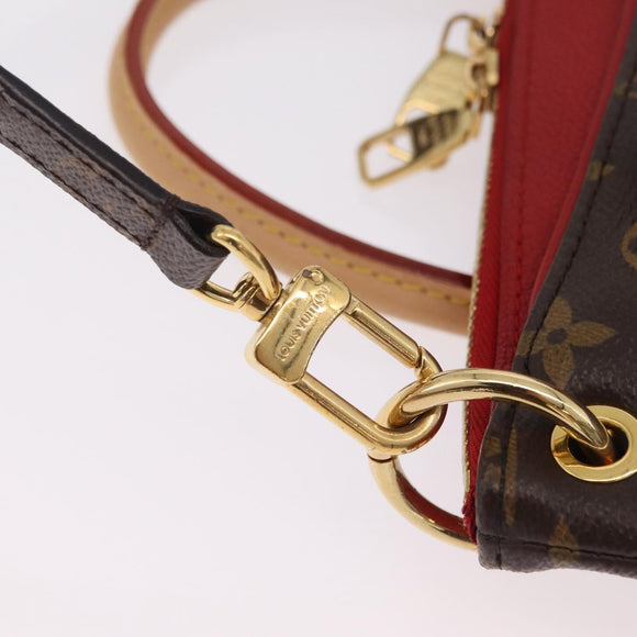 LOUIS VUITTON Monogram Palas BB Hand Bag 2way M41243 LV Auth ep16308M