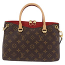 LOUIS VUITTON Monogram Palas BB Hand Bag 2way M41243 LV Auth ep16308M-13