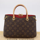 LOUIS VUITTON Monogram Palas BB Hand Bag 2way M41243 LV Auth ep16308M-12