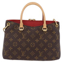 LOUIS VUITTON Monogram Palas BB Hand Bag 2way M41243 LV Auth ep16308M-2