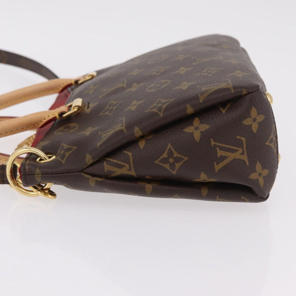 LOUIS VUITTON Monogram Palas BB Hand Bag 2way M41243 LV Auth ep16308M