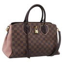 LOUIS VUITTON Damier Ebene Normandy Hand Bag 2way N41488 LV Auth ep16310A-1
