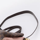 LOUIS VUITTON Damier Ebene Normandy Hand Bag 2way N41488 LV Auth ep16310A-10
