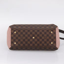 LOUIS VUITTON Damier Ebene Normandy Hand Bag 2way N41488 LV Auth ep16310A-11
