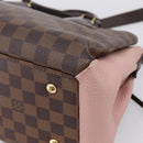 LOUIS VUITTON Damier Ebene Normandy Hand Bag 2way N41488 LV Auth ep16310A-14