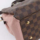LOUIS VUITTON Damier Ebene Normandy Hand Bag 2way N41488 LV Auth ep16310A-15