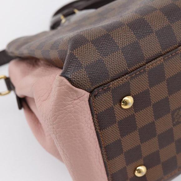 LOUIS VUITTON Damier Ebene Normandy Hand Bag 2way N41488 LV Auth ep16310A