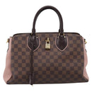 LOUIS VUITTON Damier Ebene Normandy Hand Bag 2way N41488 LV Auth ep16310A-2