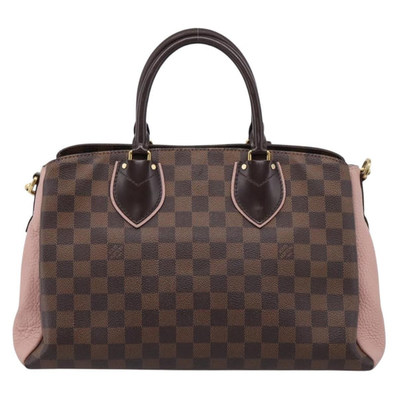 LOUIS VUITTON Damier Ebene Normandy Hand Bag 2way N41488 LV Auth ep16310A