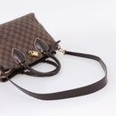 LOUIS VUITTON Damier Ebene Normandy Hand Bag 2way N41488 LV Auth ep16310A-9