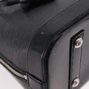 LOUIS VUITTON Epi Alma PM Hand Bag Enamel Noir Electric M4032N LV Auth ep16314-9