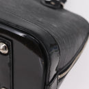 LOUIS VUITTON Epi Alma PM Hand Bag Enamel Noir Electric M4032N LV Auth ep16314-15